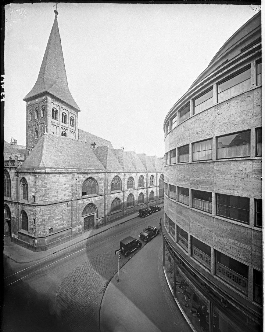 mini<Sankt Kolumba und Disch-Haus, um 1935, Rheinisches Bildarchiv