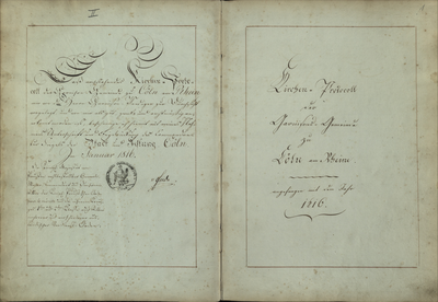 Garnisons-Kirchenbuch von 1816