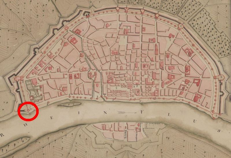Datei:Festungsplan-1711-Bayentor.jpg