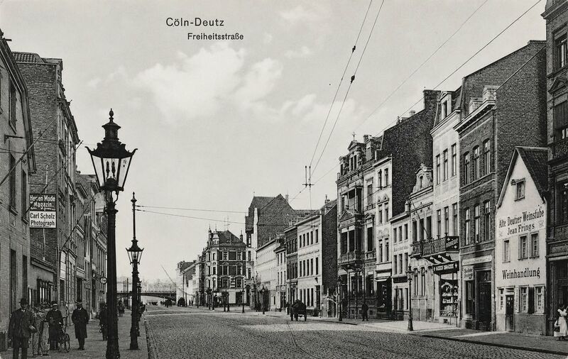 Datei:Deutzer Freiheit um 1900.jpg